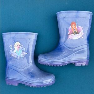 Frozen Rain Boots toddler girls size 9